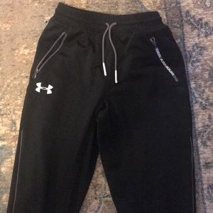 Under Armour Black Joggers YM